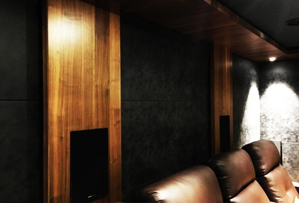Beautiful view of Product Build-Out Solution Home Theater Acoustic Panels